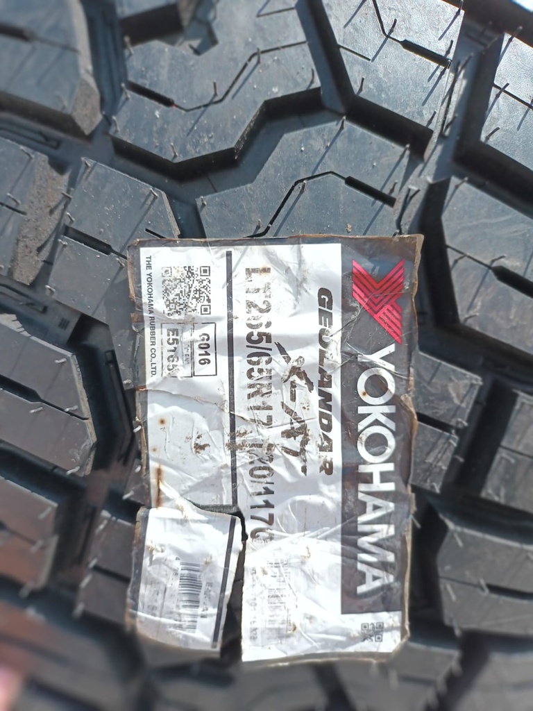 LLANTA 265/65 R17 YOKOHAMA GEOLANDAR X-AT G016