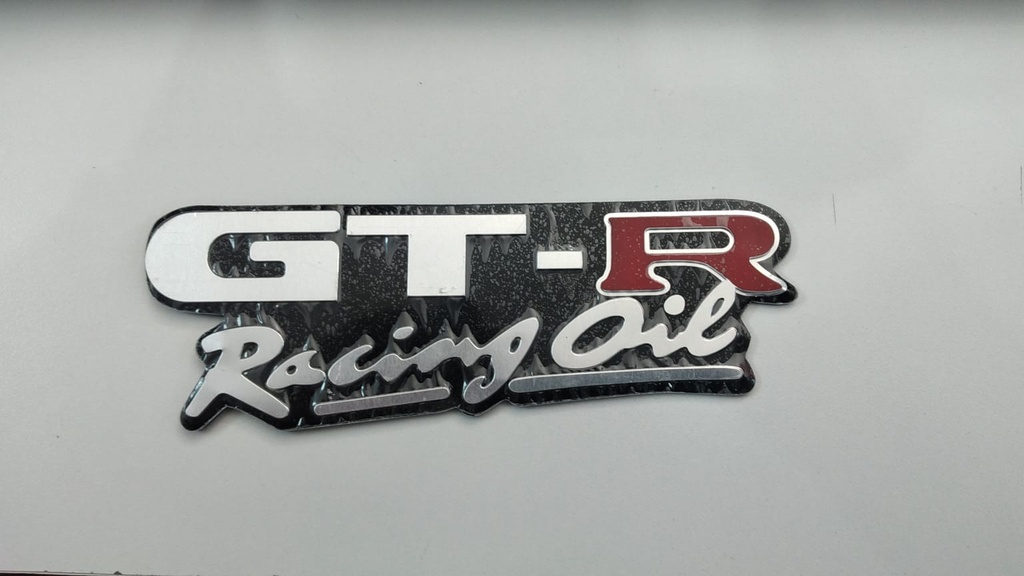 CALCOMANIA EMBLEMA RACING OILGTR