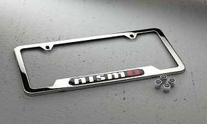 MARCO PLACA CROMADO PREMIUM NISMO