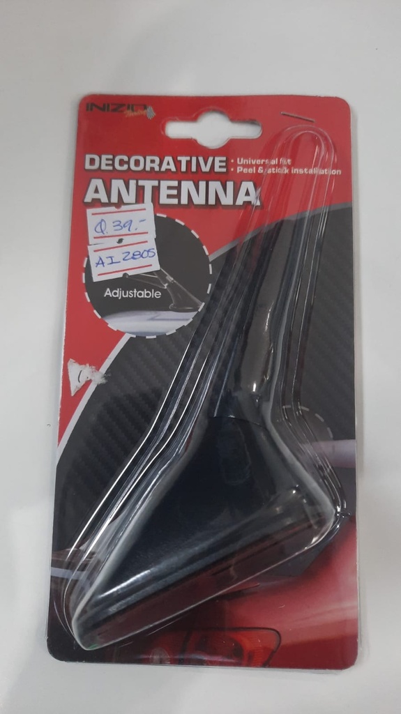 ANTENA IMITACION BASE RECTANGULAR CORTA