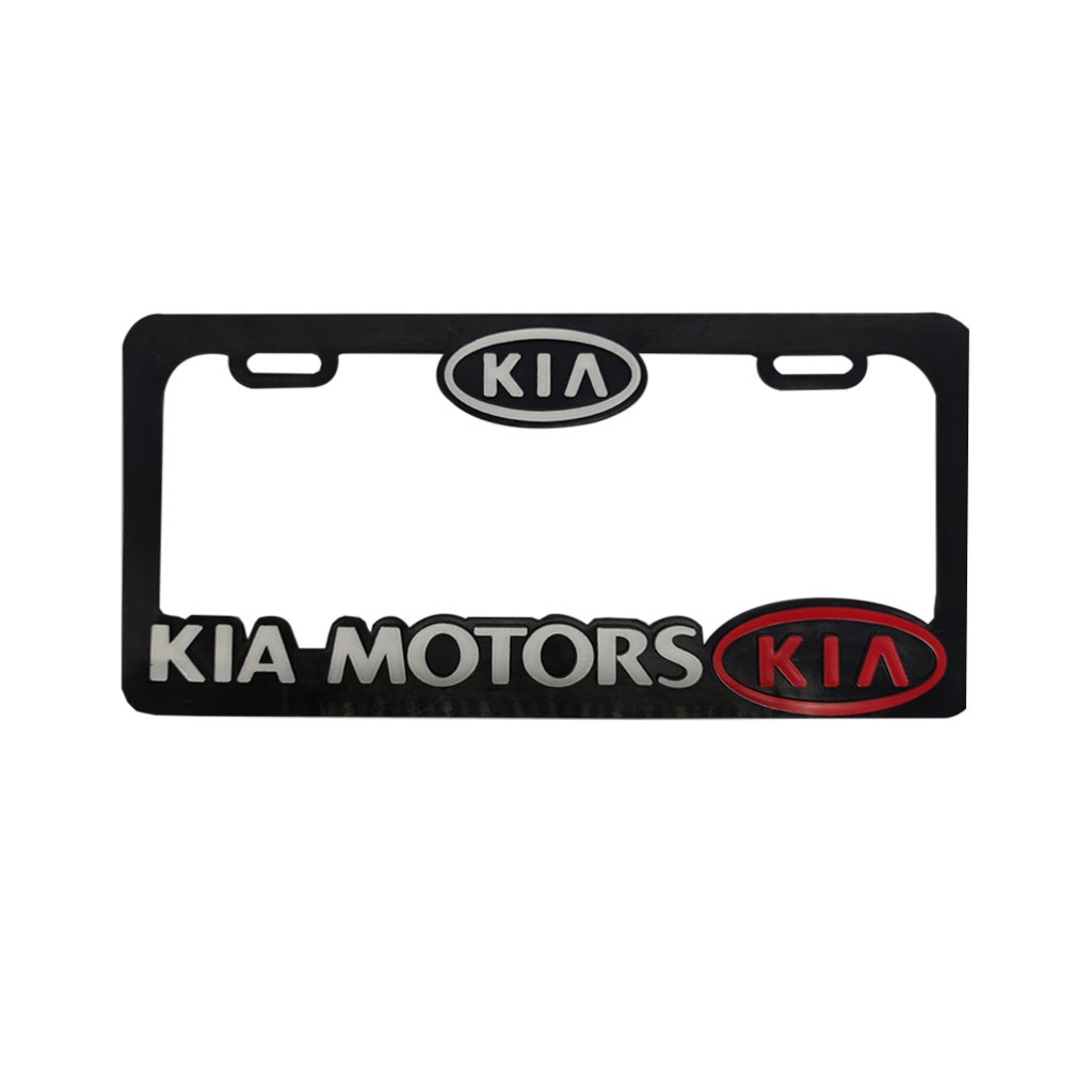 MARCO PLACA SET X2 3D KIA MOTOR 