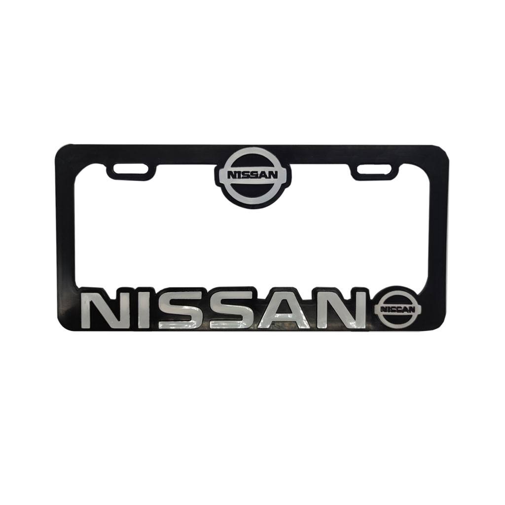 MARCO PLACA SET X2 3D NISSAN