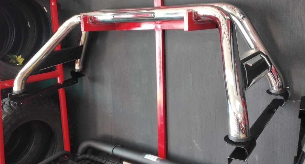 DEFENSA ROLL BAR G2 ACERO INOXIDABLE NISSAN