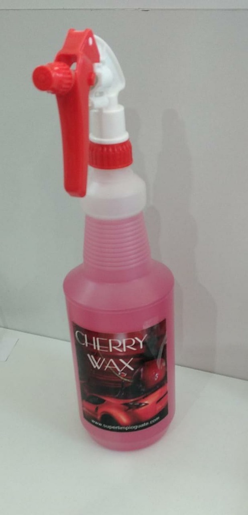 CERA LIQUIDA CHERRY WAX LISTO PARA USAR ATOMIZADOR