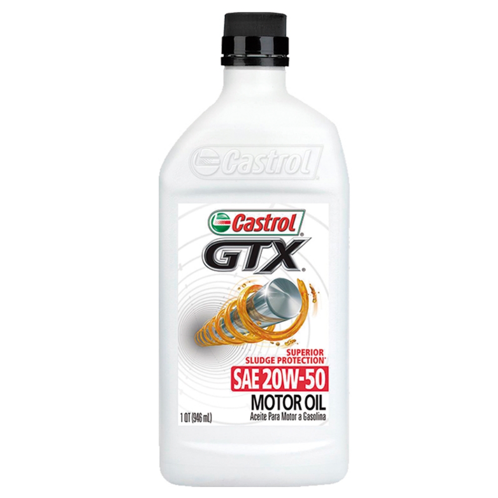 ACEITE PARA MOTOR CASTROL GTX 20W50 LITRO