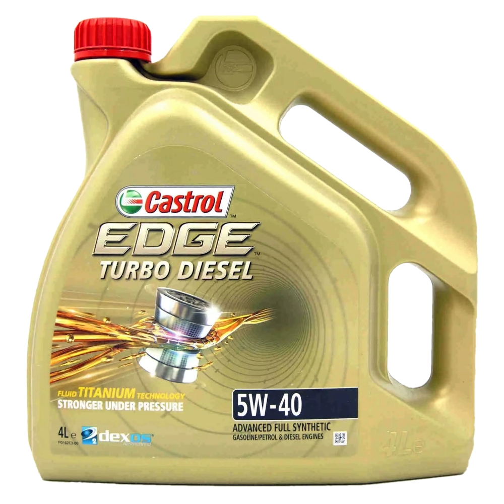 ACEITE CASTROL EDGE TURBO DIESEL 5W40 FULL SINTETICO GALON 4 LITROS