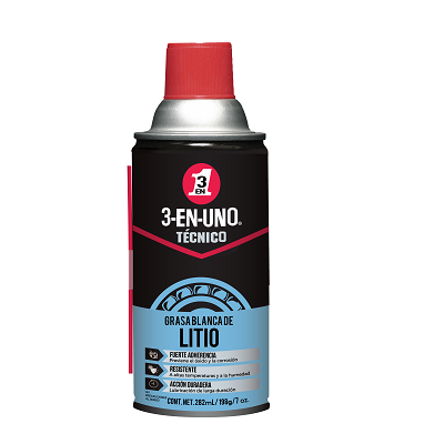 GRASA BLANCA DE LITIO 3 EN UNO TEC 70Z/282ML GR BNC D LIT