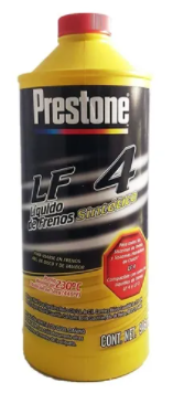 LIQUIDO D/FRENOS SINTETICO PRESTONE BRK FLD DOT4