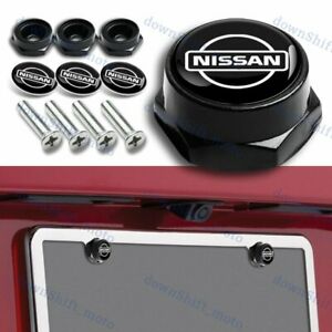 MARCO PLACA TORNILLO SET LOGO NISSAN