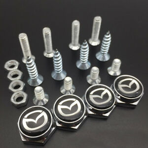 MARCO PLACA TORNILLO SET LOGO MAZDA