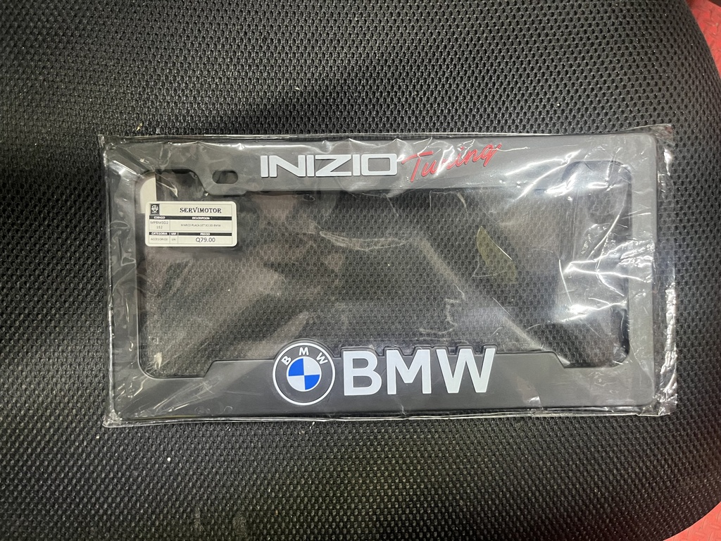 MARCO PLACA SET X2 3D BMW