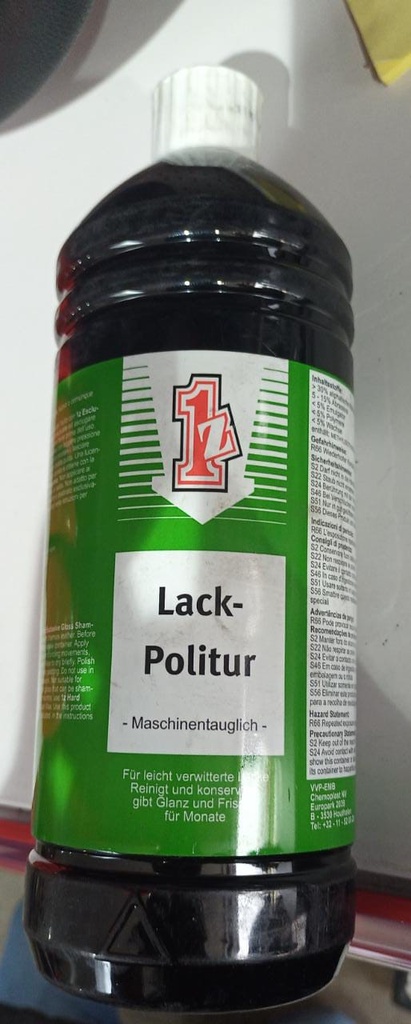 CERA LIMPIADORA ENZ LACK POLITUR 1000ML