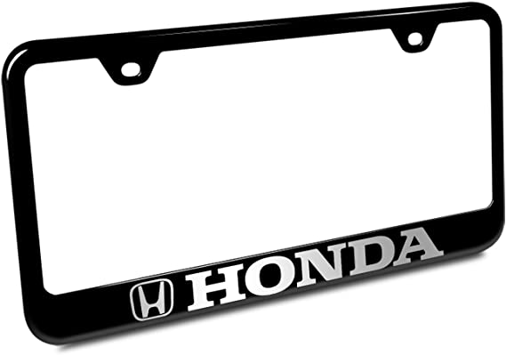 MARCO PLACA ORIGINAL LOGO CP HONDA SET X2