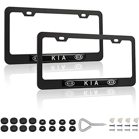 MARCO PLACA ORIGINAL LOGO CP KIA SET X2