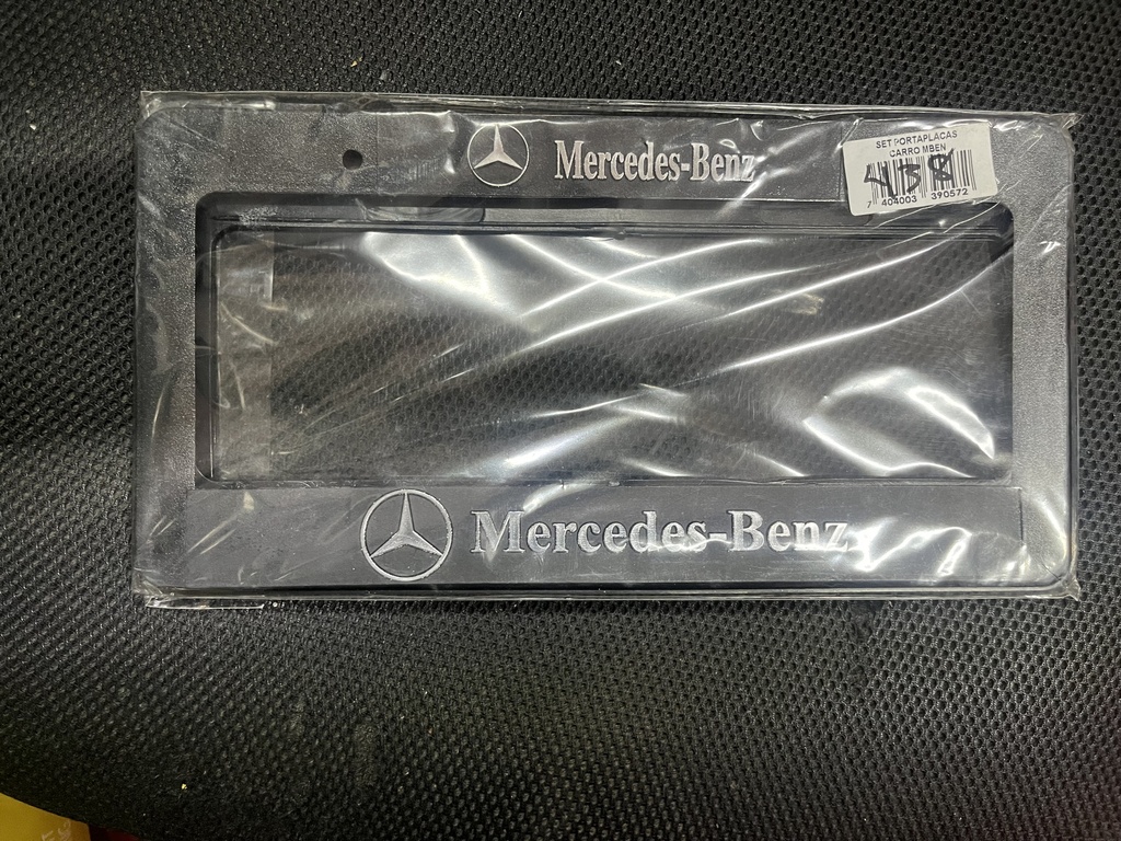 MARCO PLACA ORIGINAL LOGO CP MERCEDEZ BE