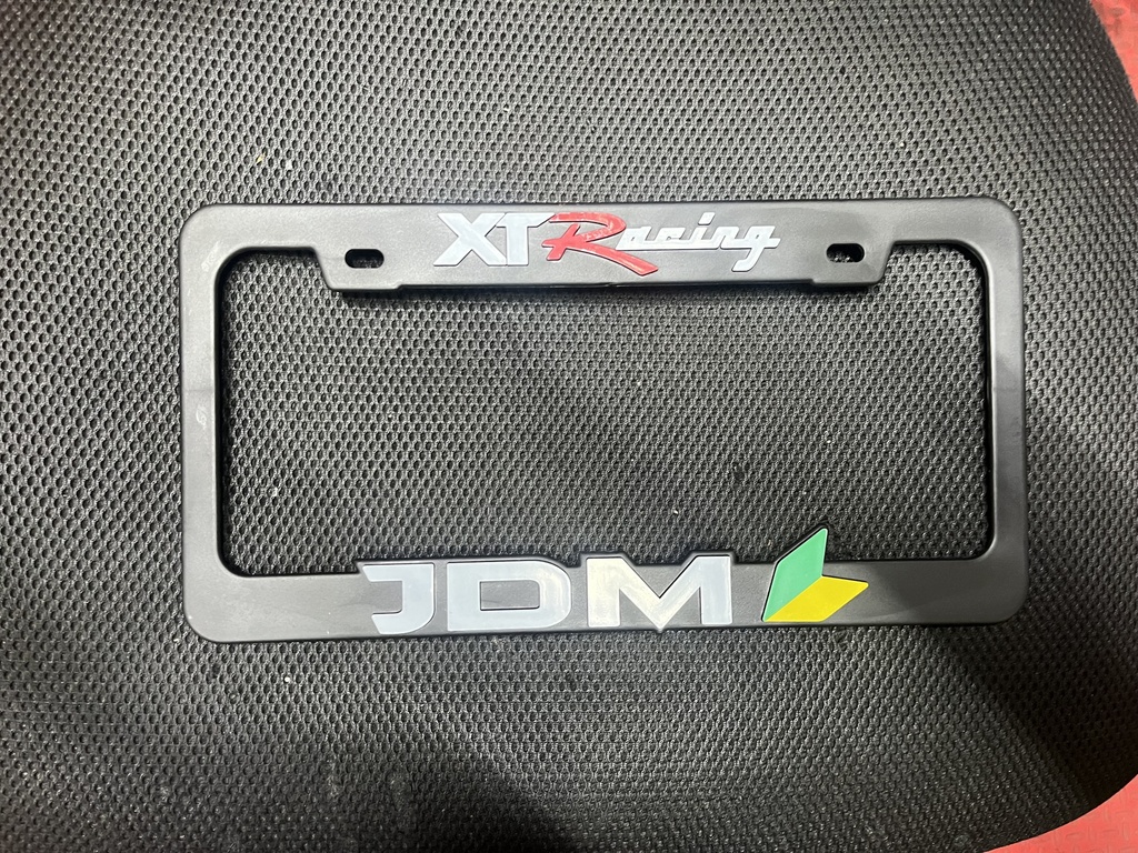 MARCO PLACA SET X2 3D JDM XT RACING