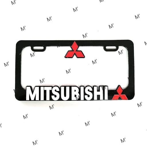 MARCO PLACA SET X2 3D MITSUBISHI