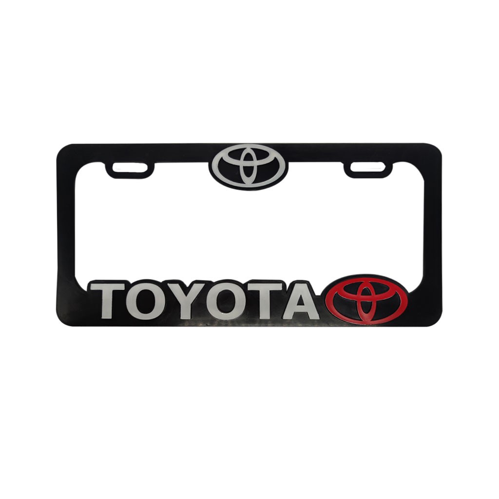 MARCO PLACA SET X2 3D TOYOTA