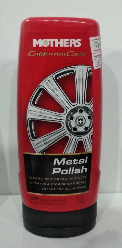 LIQUIDO PARA METAL CALIFORNIA GOLD METAL POLISH - LIQUID 12 OZ