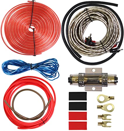 KIT DE CABLES DE INSTALACION DE AUDIO MD SOUND PRE