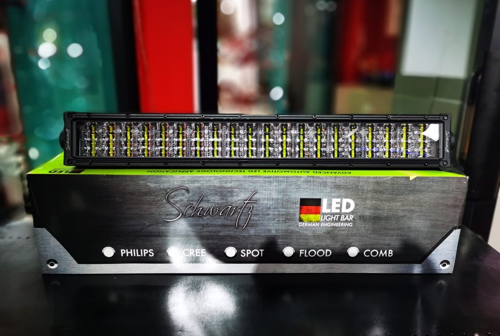 BARRA LED SCHWARTZ 240W 4 LINEAS 22&quot;