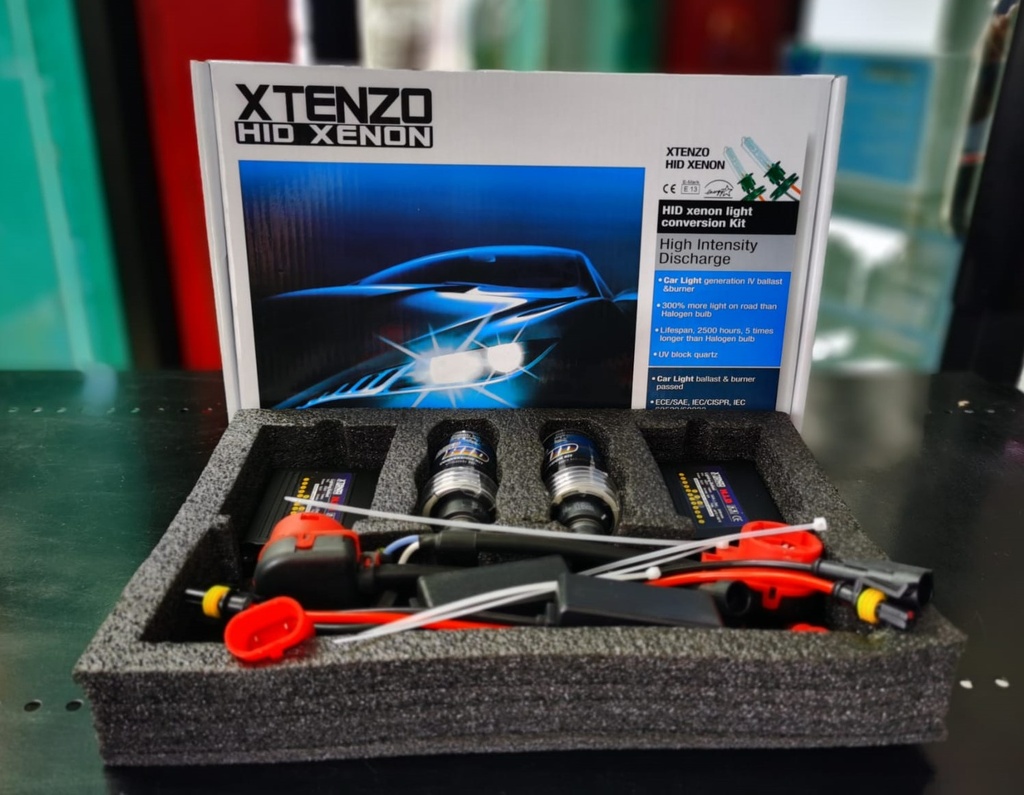 BOMBILLA HID SLIM D2S 8000K KIT XTENZO XENON