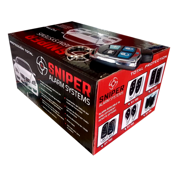 ALARMA  SNIPER PARA TODO AUTOMOVIL 101