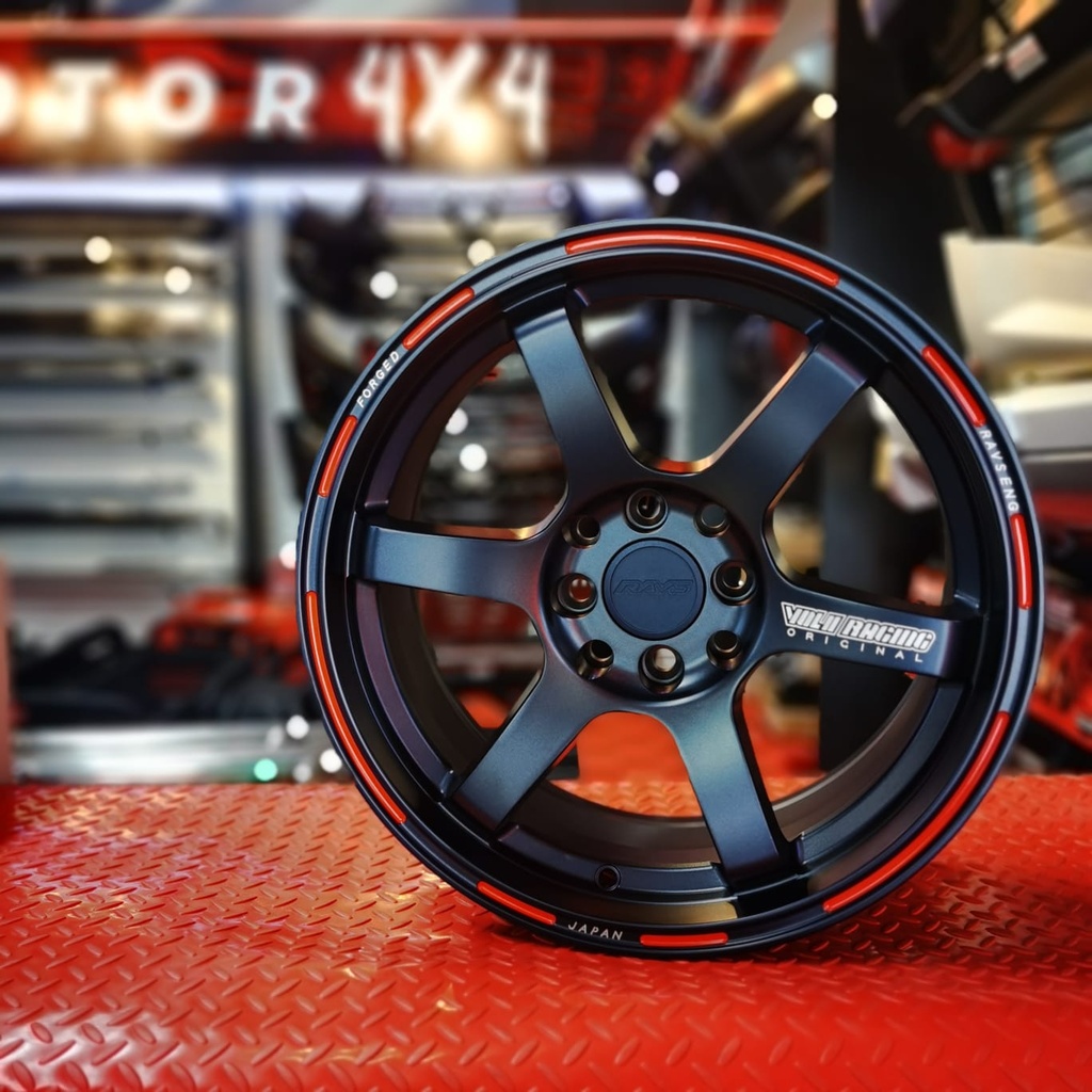 ARO R16X7 8/100-114.3 BLUE+RED LIP RUNS0231