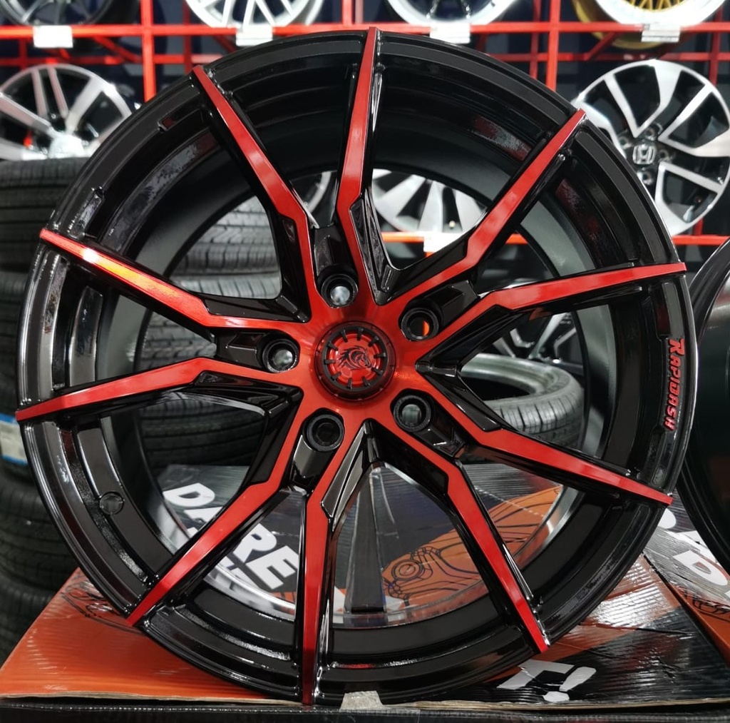 ARO 17X7.5 R17 5/114.3 MB+MILL+RED RU175503RD-RE