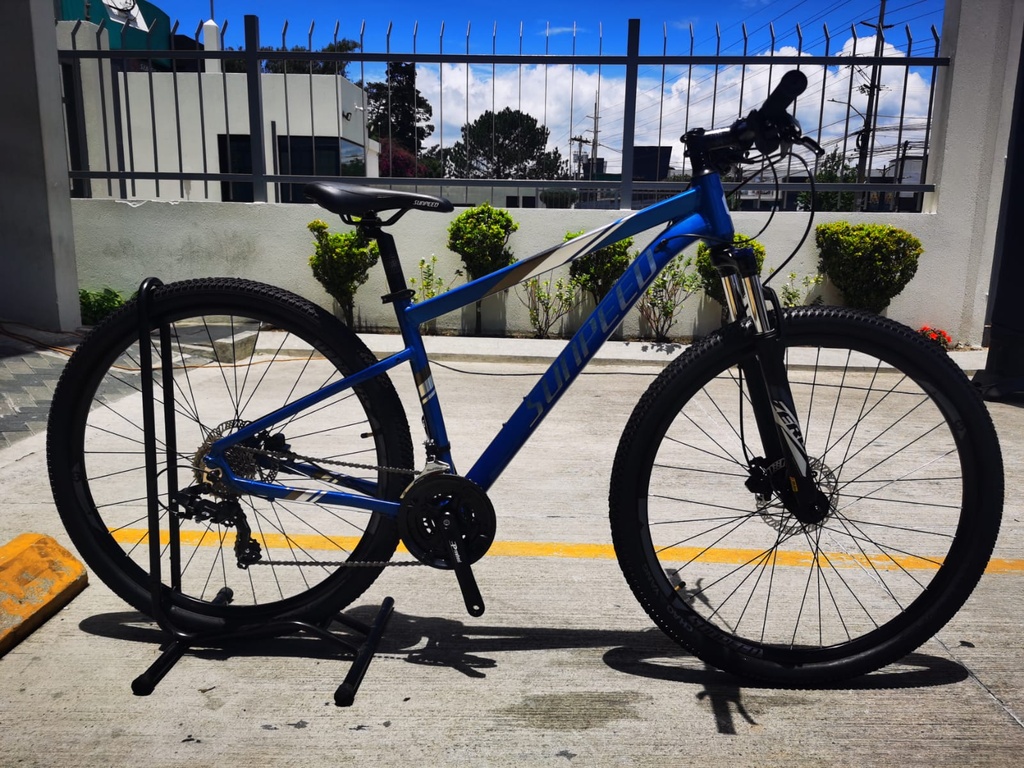 BICICLETA SUNPEED ZERO AZUL/GRIS TALLA M