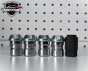 KIT TUERCAS DE SEGURIDAD 12X1.25 C/LLAVE DE SEGURIDAD 10-212-TP726-1.25