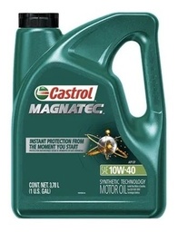 [CASTR3933] ACEITE D/MOTOR CASTROL MAGNATEC 10W40 SINTETICO GAS 3.78L