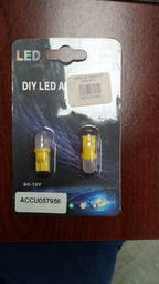 [BP7956] BOMBILLA LED TIPO/PESCADO T10 AMBAR