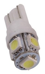[BP7981] BOMBILLA LED TIPO/PESCADO 7 LEDS T10 BLANCO