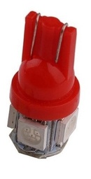 [BP7982] BOMBILLA LED TIPO/PESCADO 7 LEDS T8 ROJA SE 