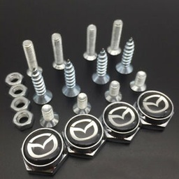 [TM4685] MARCO PLACA TORNILLO SET LOGO MAZDA