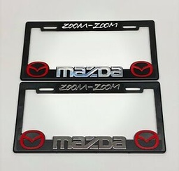 [MPM2467] MARCO PLACA SET X2 3D MAZDA