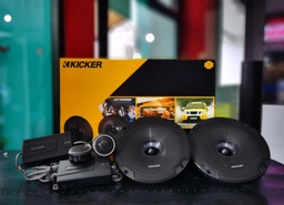 [BKC8400] COMPONENTE KICKER DE 6.5&quot; COLOR NEGRO CON CROSSOVER TWEETERS 46CSS674