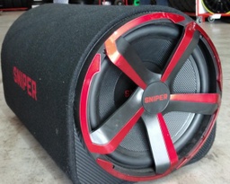 [SN12TA] SUBWOOFER BAZUKA SNIPER AMPLIFICADO 12 PLG 180 RMS