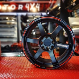 [ARO2246] ARO R16X7 8/100-114.3 BLUE+RED LIP RUNS0231