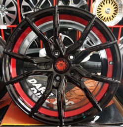 [ARO5503] ARO 17X7.5 R17 5/114.3 BLACK+RED.UC RU175503