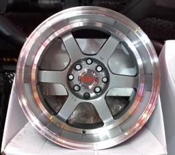 [ARO2285] ARO ALUMINIO RAYS GLANZA R15X8 8H BK C/CA