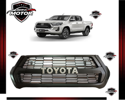 [PAR2188] PARRILLA DELANTERA FIBRA DE CARBONO FRONTAL P/TOYOTA HILUX REVO 2021+ TYA2188  GR